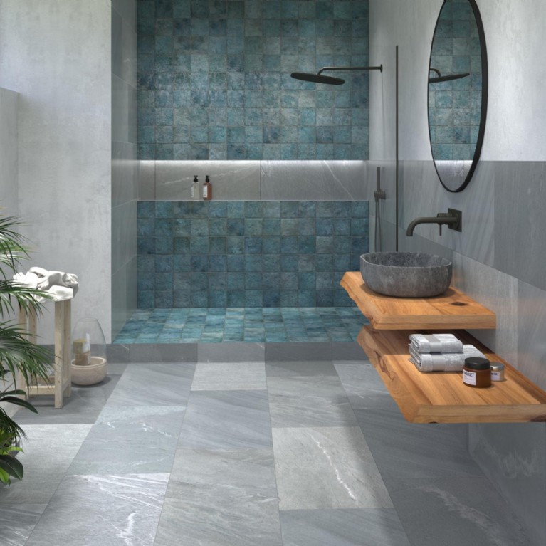 Tahiti Turquoise Glossy 14,7X14,7