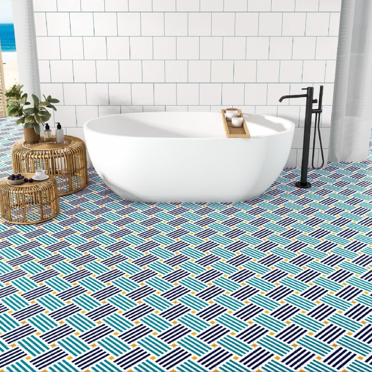 Doria White - Santorini 20x20